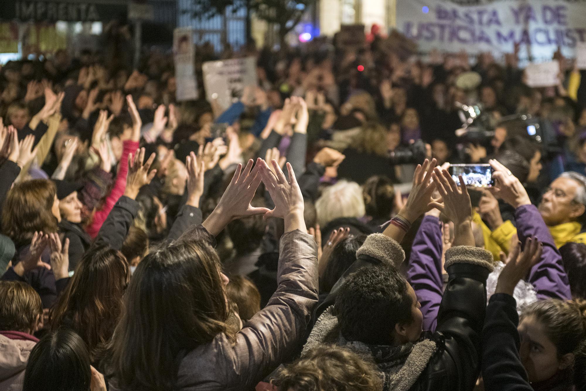 Manifestacion contra la sentencia del 'caso Manresa' en Madrid - 1